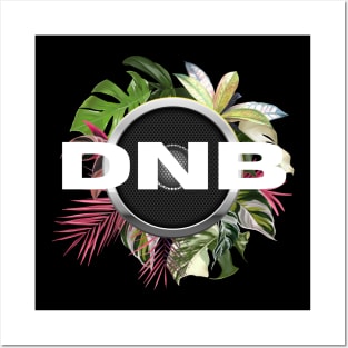 DNB - Tropical Bass plants Posters and Art